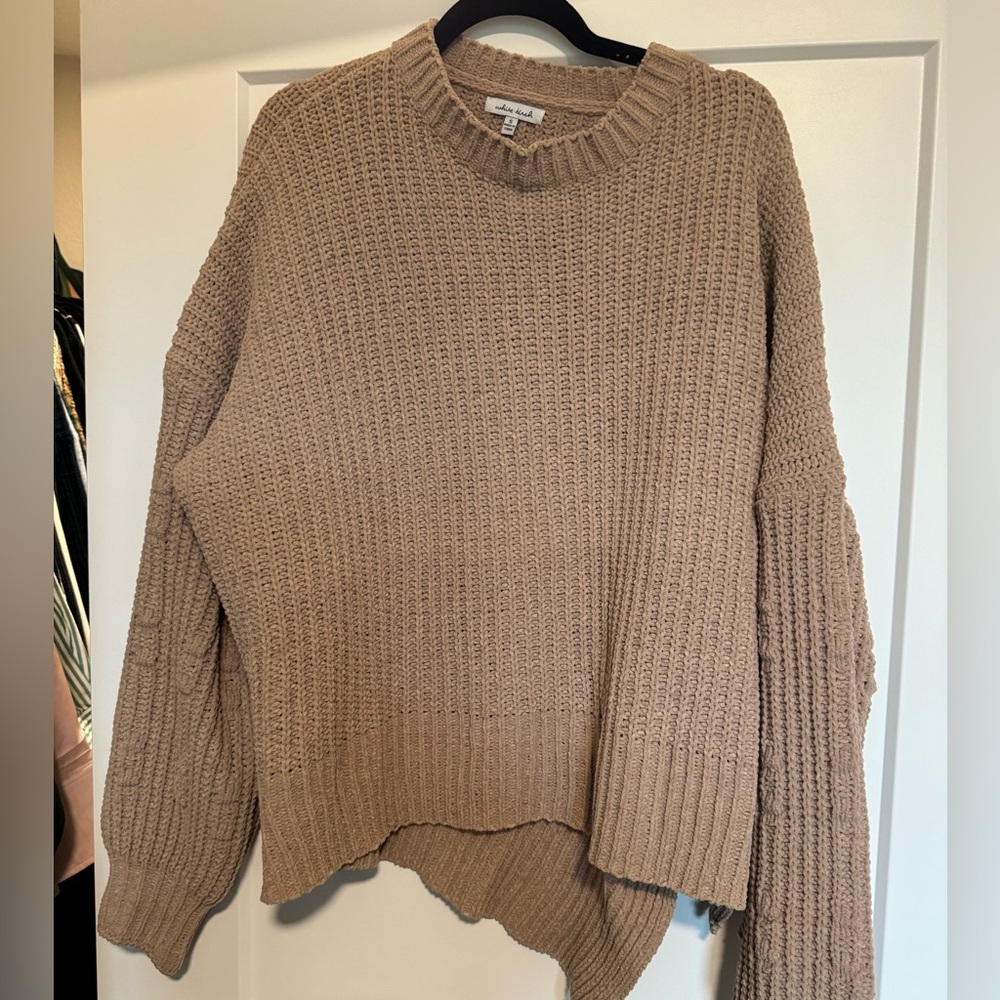 White Birch Textured Sweater